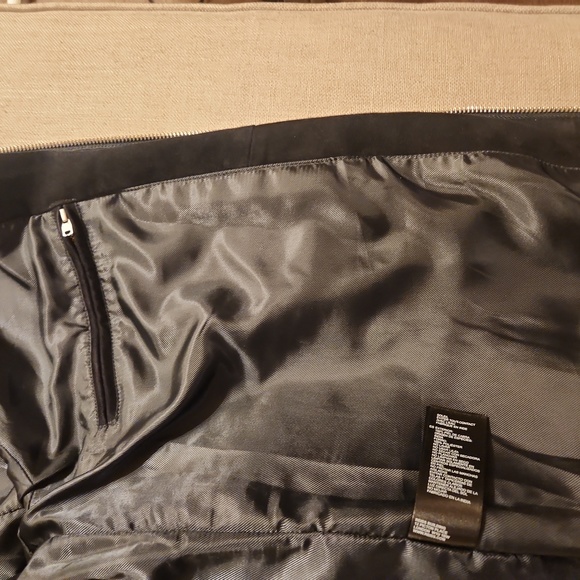 Reiss Navy Suede Jacket - Picture 5 of 5